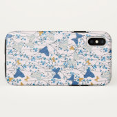 Hübsche blaue Schmetterlinge Case-Mate iPhone Hülle (Rückseite (Horizontal))