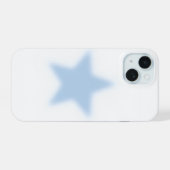 Hübsche blaue Stern iPhone Hülle iPhone 15 Hülle (Rückseite (Horizontal))