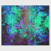 Hübsche blaue und lila abstrakte geschenkpapier (Flach)