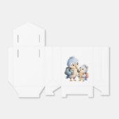 Hübsche Blaue Vögel Partygeschenkbox Geschenkschachtel (Ungefaltet)