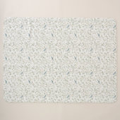 Hübsche Blaue Vögel Sherpadecke (Vorderseite (Horizontal))