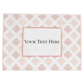 Hübsche Blinddarmfunktion Große Geschenktüte (Rückseite)