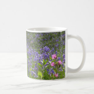 Hübsche Bluebells Bluorfotografie Kaffeetasse