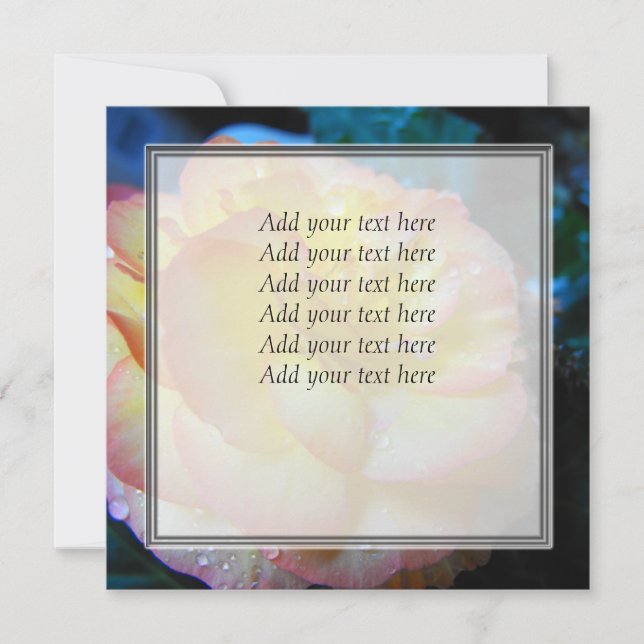 hübsche Blume (Vorderseite)