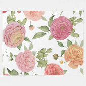 Hübsche Blume 60x80 Fleece Blanket (Vorderseite (Horizontal))
