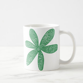 Hübsche Blume - Army Green Kaffeetasse