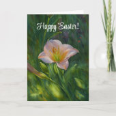 Hübsche Blume Art Ostercard Karte (Vorderseite)