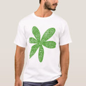 Hübsche Blume - Avocado Green T-Shirt (Vorderseite)