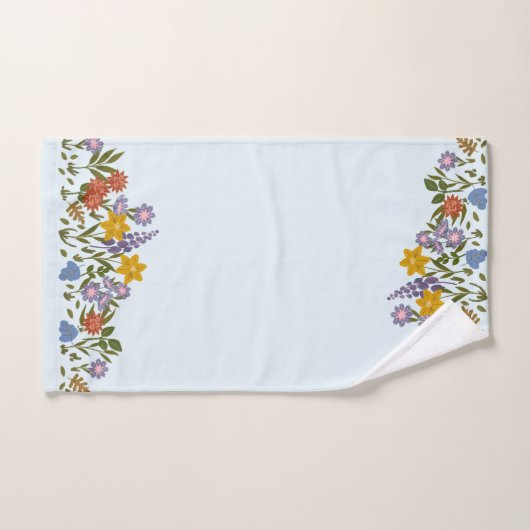 Hübsche Blume Badhandtuch Set (Handtuch)