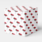 Hübsche Blume Blumenmohn Geschenkschachtel (Vorderseite)