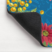 Hübsche Blume Blumenmousepad Mousepad (Ecke)