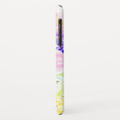 Hübsche Blume Boho Floral Watercolor Design Case-Mate iPhone Hülle (Hinten/Links)