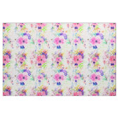 Hübsche Blume Boho Floral Watercolor Design Stoff (Fat Quarter (45,7 x 55,9 cm))