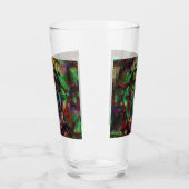 Hübsche Blume Burst Abstrakt Glas (Links)