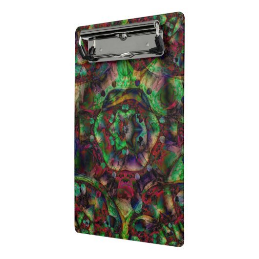 Hübsche Blume Burst Abstrakt Mini Klemmbrett (Gewinkelt2)