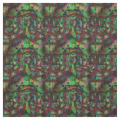 Hübsche Blume Burst Abstrakt Stoff (Muster)