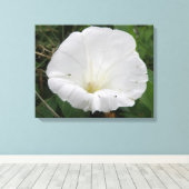 Hübsche Blume Canvas Leinwanddruck (Insitu (Holzboden))