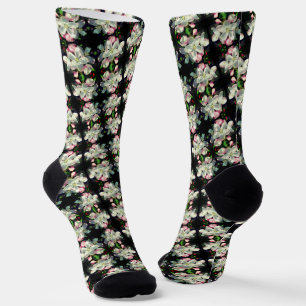 Hübsche Blume Crabappapapfelfrühling Nah Socken