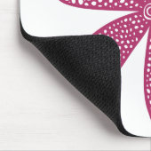 Hübsche Blume - Crimson Mousepad (Ecke)