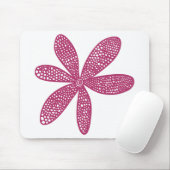 Hübsche Blume - Crimson Mousepad (Mit Mouse)