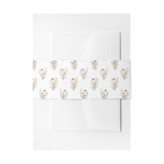 Hübsche Blume Einladungsbanderole (Vorderseite Beispiel)