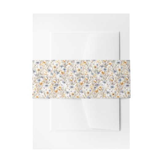 Hübsche Blume Einladungsbanderole (Vorderseite Beispiel)