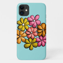 Hübsche Blume farbenfrohe Girls Case-Mate iPhone Hülle