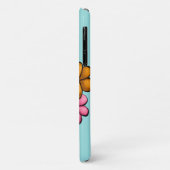 Hübsche Blume farbenfrohe Girls Case-Mate iPhone Hülle (Hinten/Links)