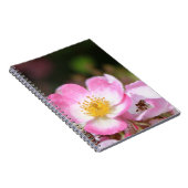 hübsche Blume für die wilde Rose Notizblock (Rechte Seite)