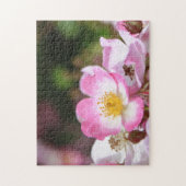 hübsche Blume für die wilde Rose Puzzle (Vertikal)