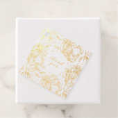 Hübsche Blume für Echtgoldfolien Geschenkanhänger (Mit Box)