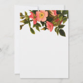 Hübsche Blume für Hochzeitvorlagen Einladung (Rückseite)