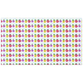 Hübsche Blume Gelb Lila rosa Tischdecke (Vorderseite (Horizontal))