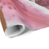 Hübsche Blume Geschenkpapier (Rolleneckpunkt)