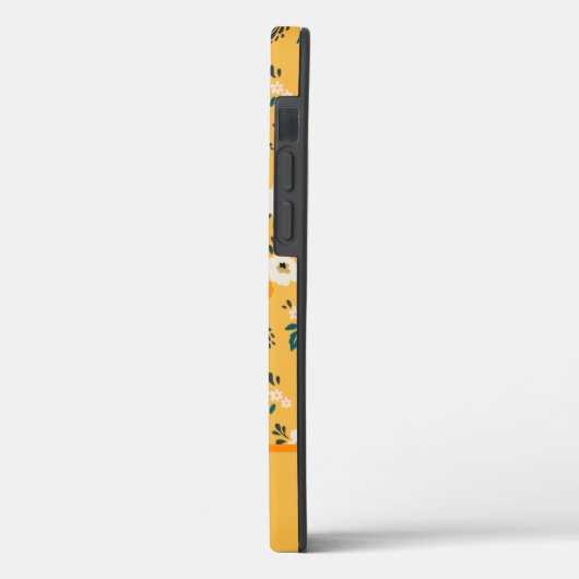 Hübsche Blume Girly Case-Mate iPhone Hülle (Rückseite / Links)