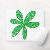 Hübsche Blume - Grasgrün Mousepad (Mit Mouse)
