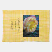 hübsche Blume Handtuch (Horizontal)