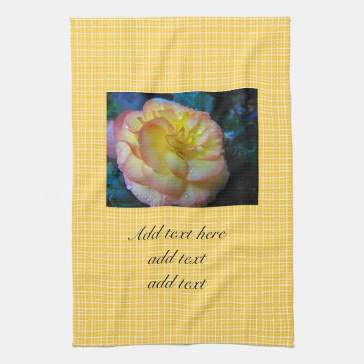 hübsche Blume Handtuch (Vertikal)