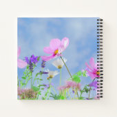 Hübsche Blume im Frühjahr Notizblock (Rückseite)