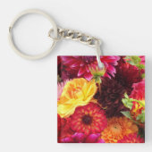 Hübsche Blume im Herbst Schlüsselanhänger (Vorderseite)
