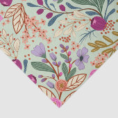 Hübsche Blume in hellen Farben  Seidenpapier (Ausschnitt)