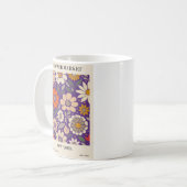 Hübsche Blume Kaffeetasse (Vorderseite Links)