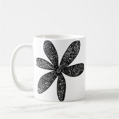 Hübsche Blume Kaffeetasse (Links)