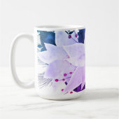 Hübsche Blume Kaffeetasse (Links)