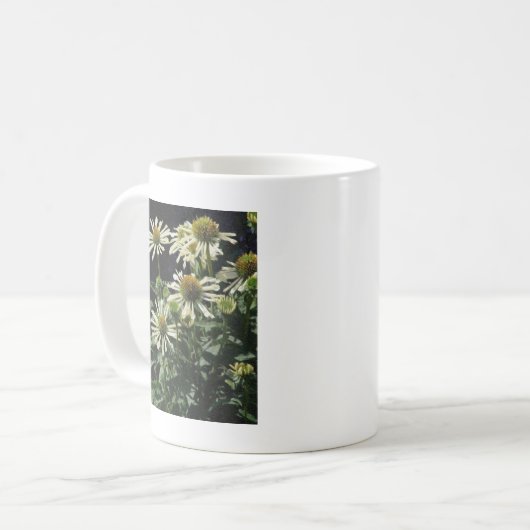 Hübsche Blume Kaffeetasse (Vorderseite Links)