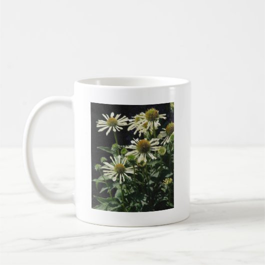 Hübsche Blume Kaffeetasse (Links)