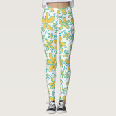 Hübsche Blume Leggings (Vorderseite)