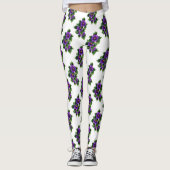 Hübsche Blume Leggings (Vorderseite)