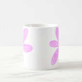 Hübsche Blume - Leichte Violette Kaffeetasse (Mittel)