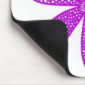 HÜBSCHE BLUME - LILA MOUSEPAD (Ecke)